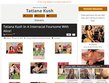 Tablet Screenshot of clubtatianakush.com